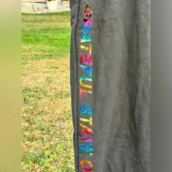 NEW GRATEFUL DEAD/Spiritual Gangster Collaboration Heavy Sweatpant with pockets - Picture 12 of 14
